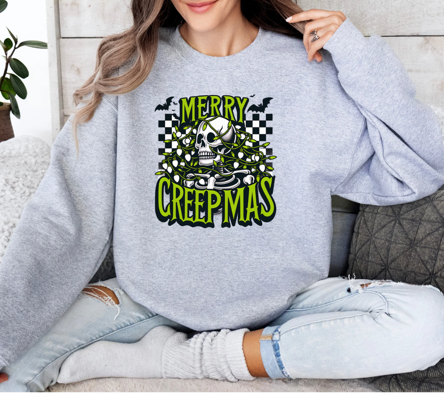 Merry Creepmas Crewneck Sweatshirt