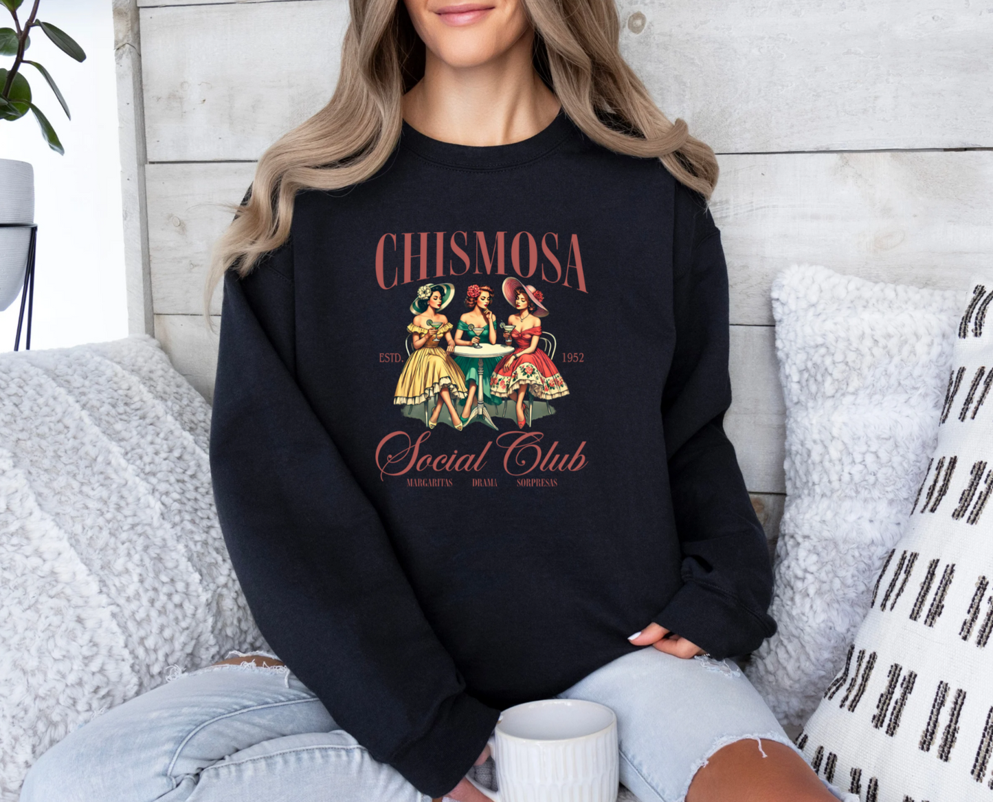 Chismosa Social Club Crewneck Sweatshirt