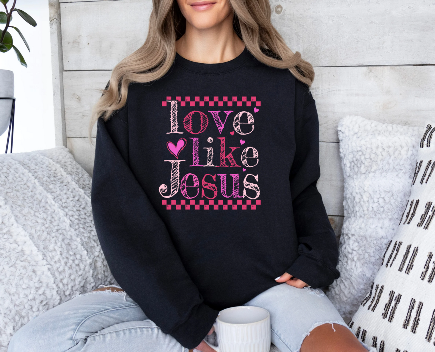 Love Like Jesus Crewneck Sweatshirt