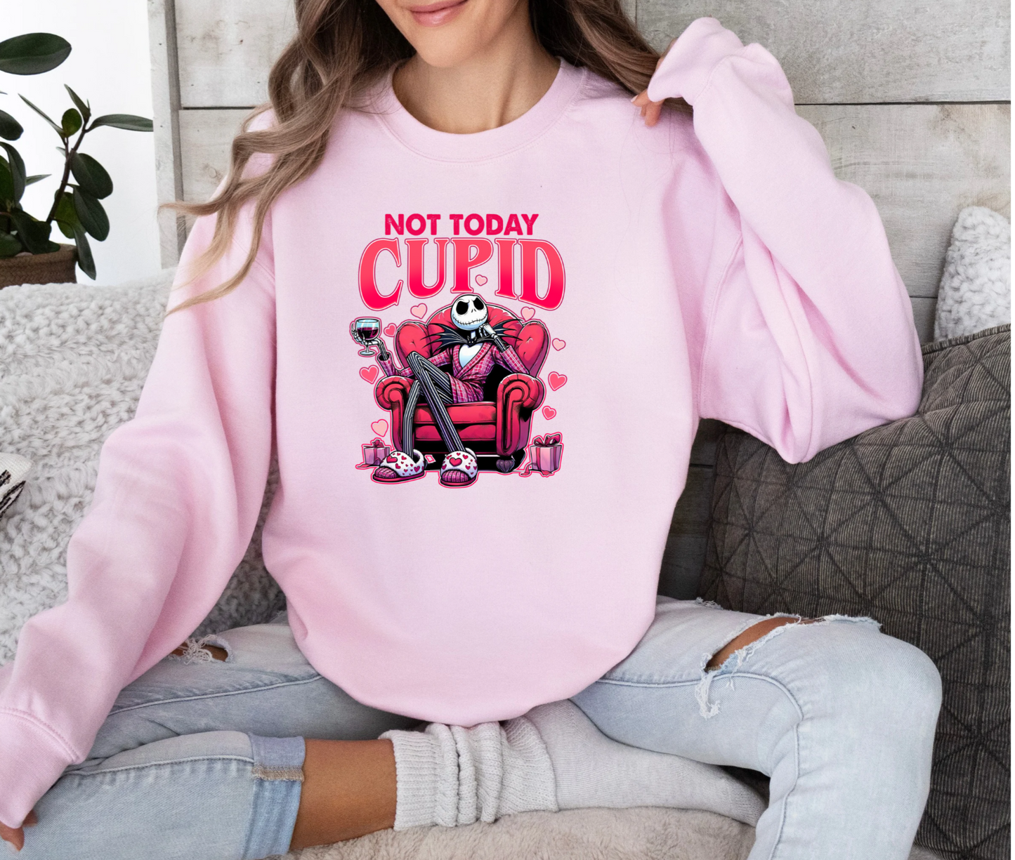 Jack Not Today Cupid Crewneck Sweatshirt