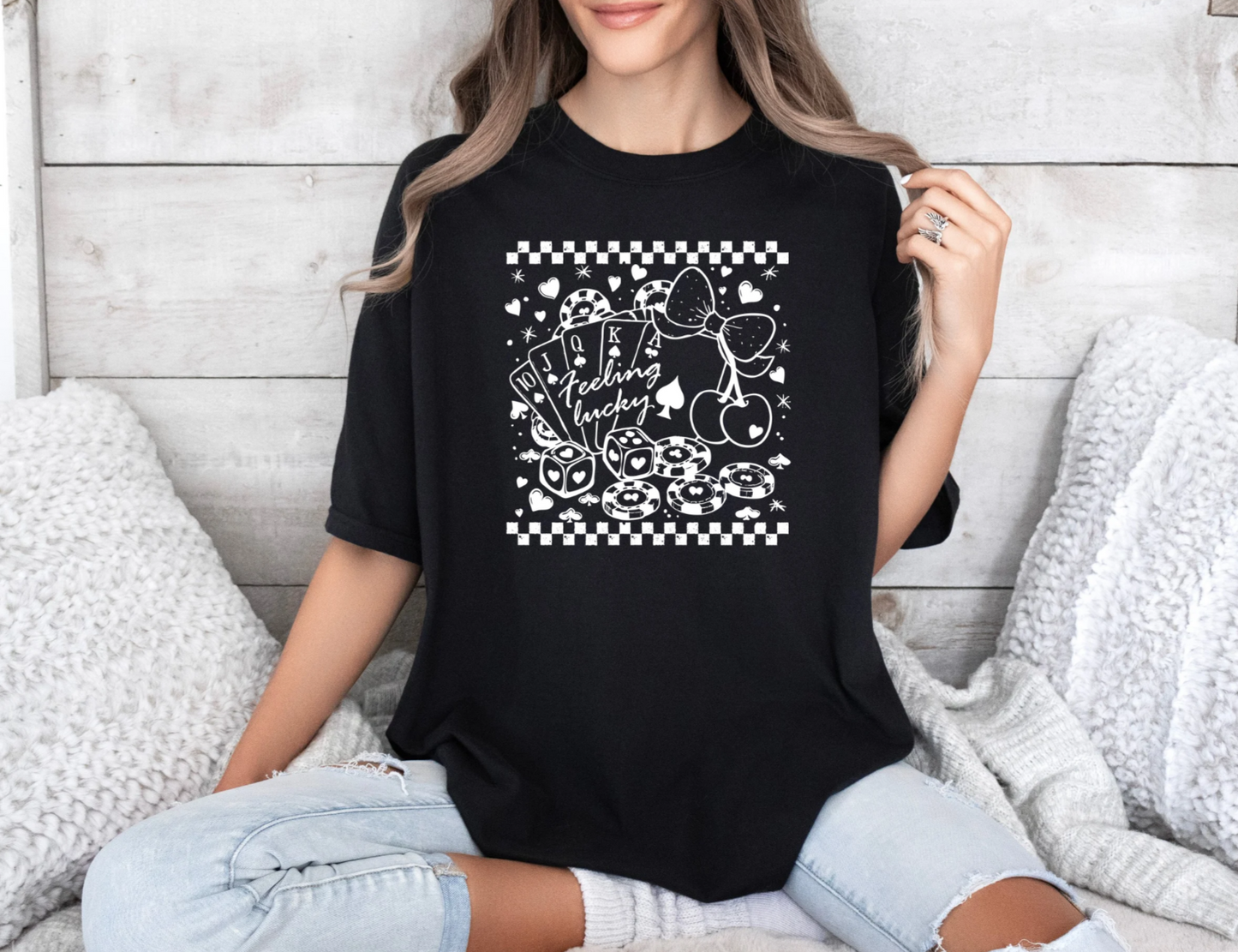 Feeling Lucky Valentines Jackpot! T-Shirt