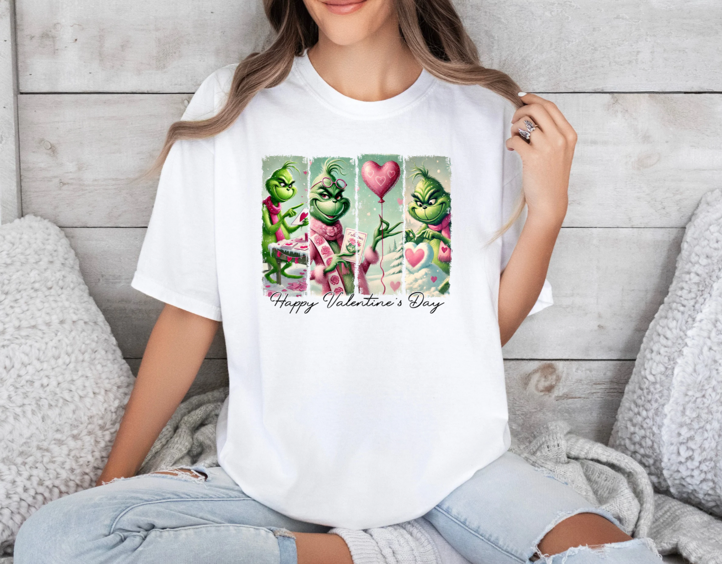Happy Valentines Day Grinch T-Shirt