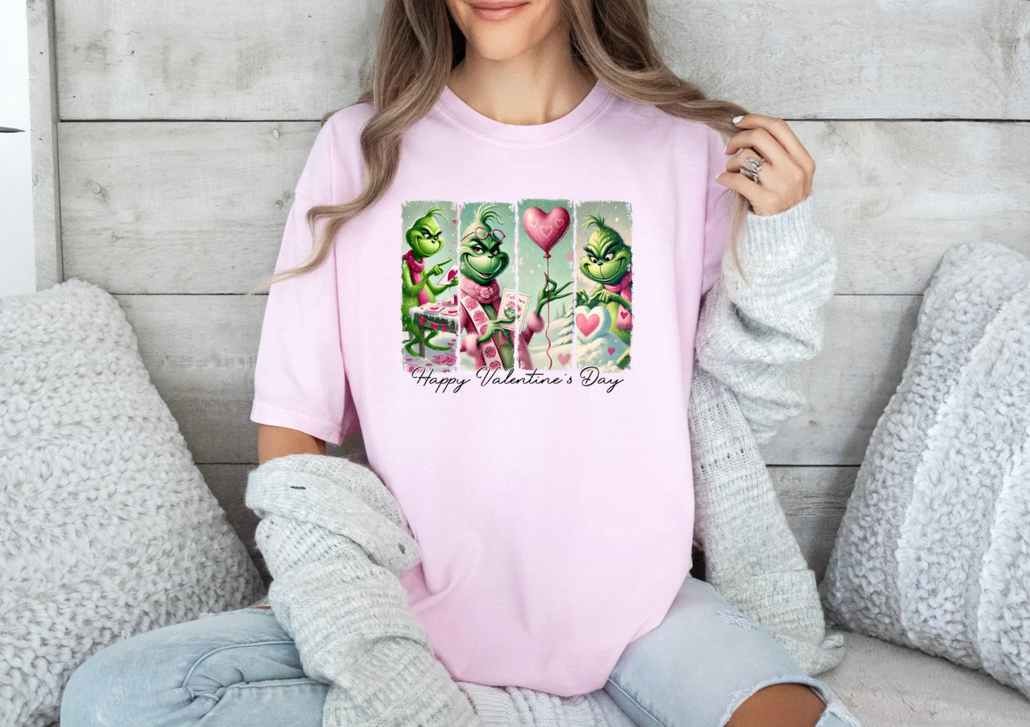Happy Valentines Day Grinch T-Shirt