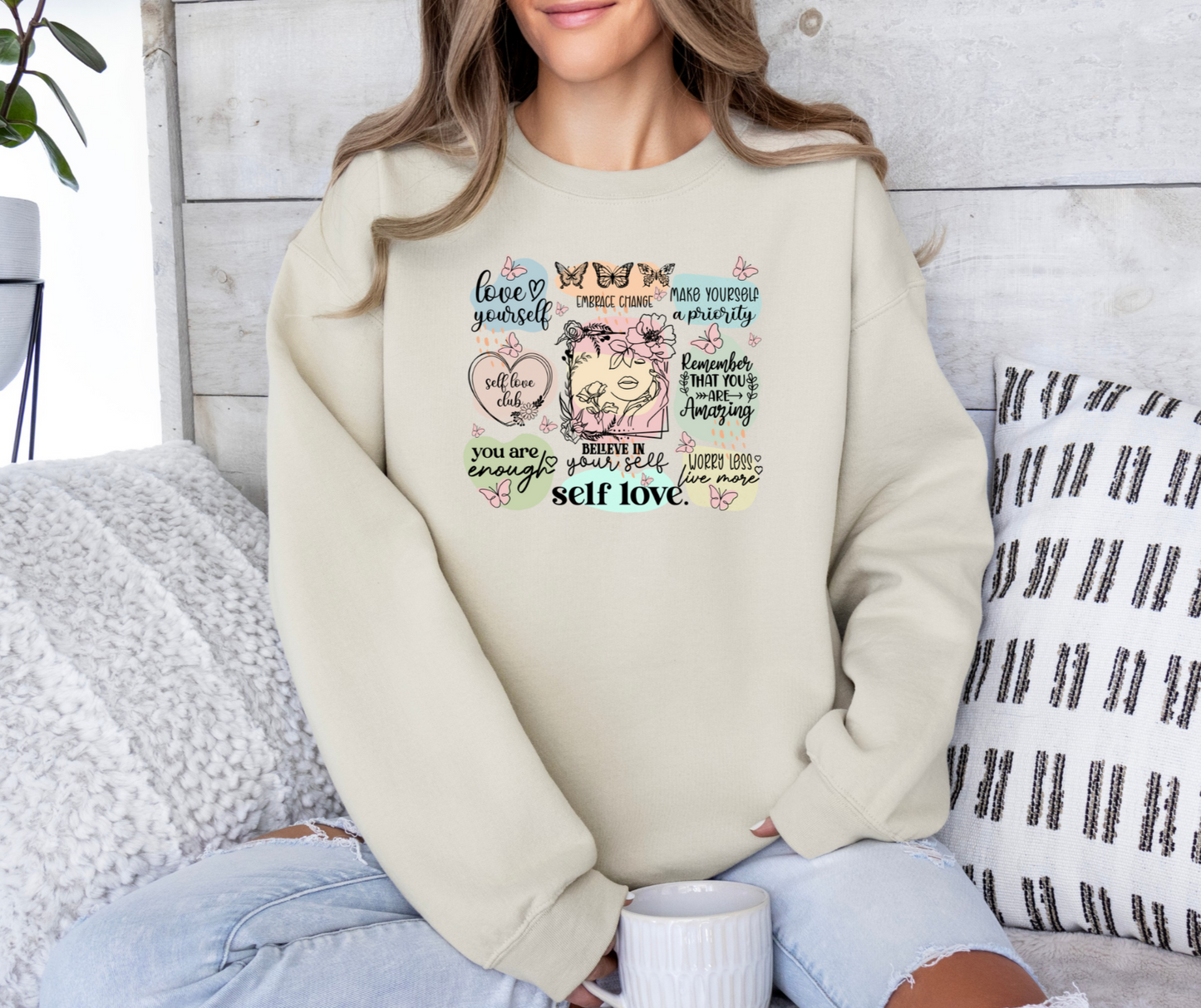 Self Love Crewneck Sweatshirt