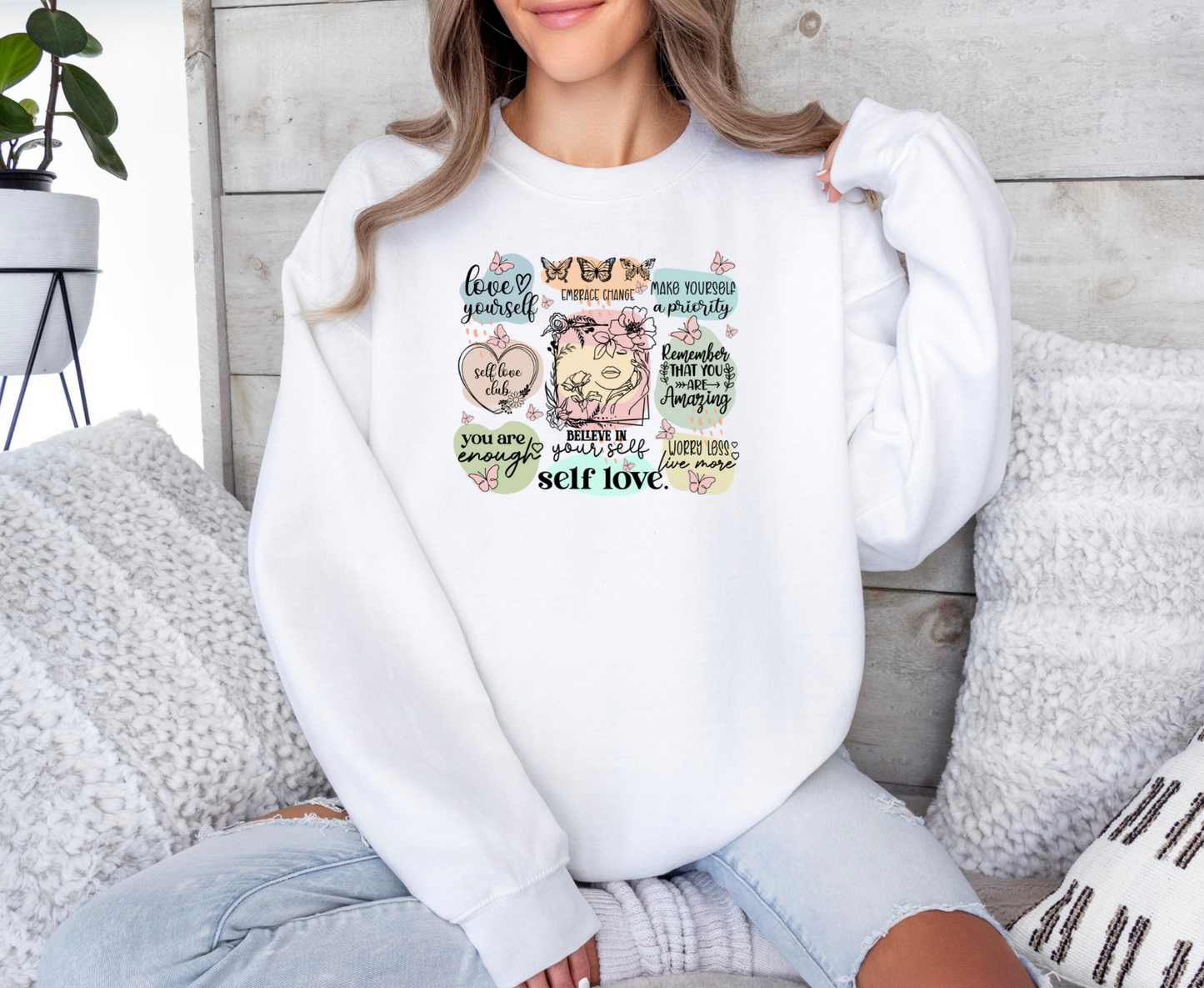 Self Love Crewneck Sweatshirt