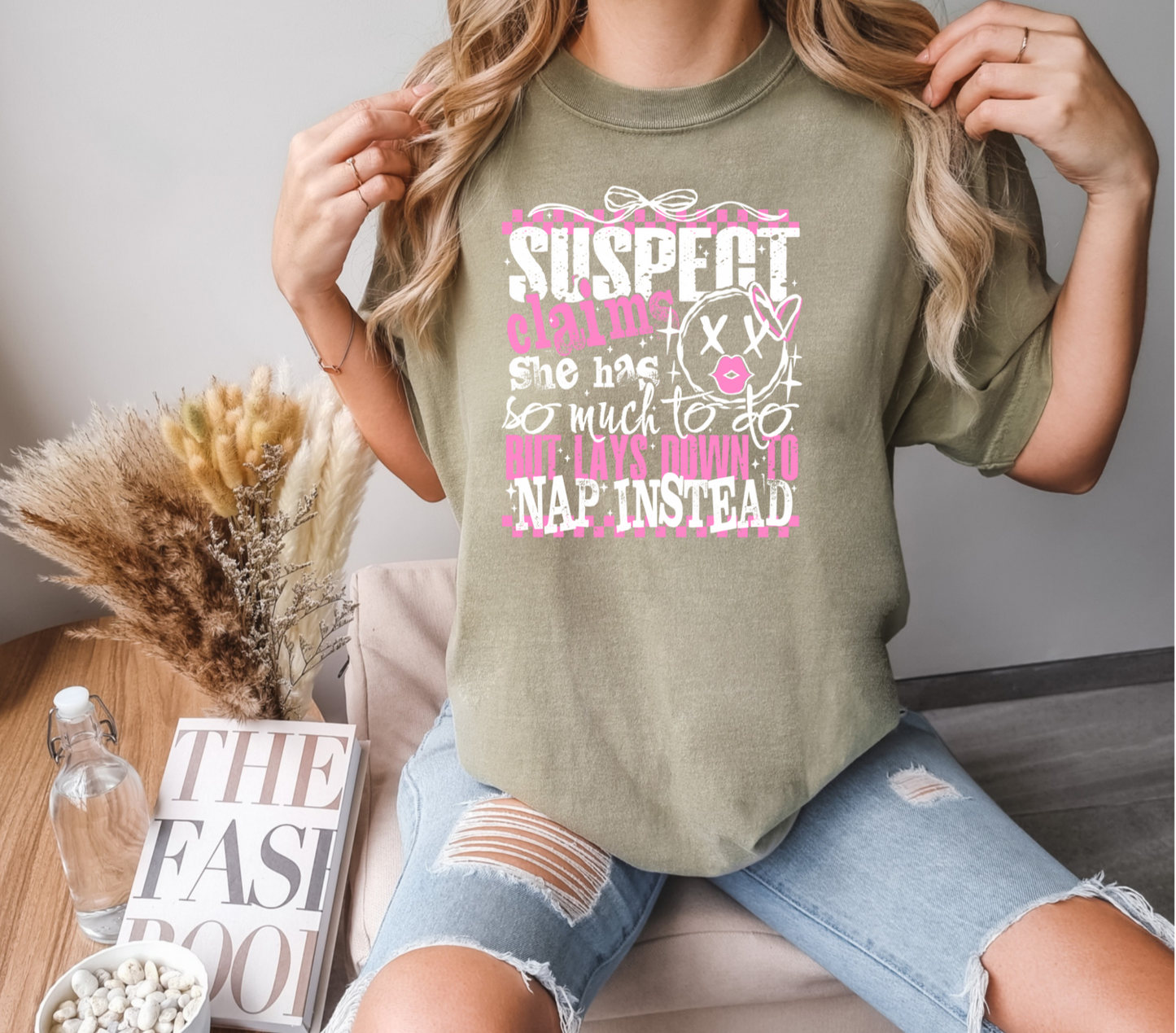 Suspect Claims She Has So Much to Do! T-Shirt
