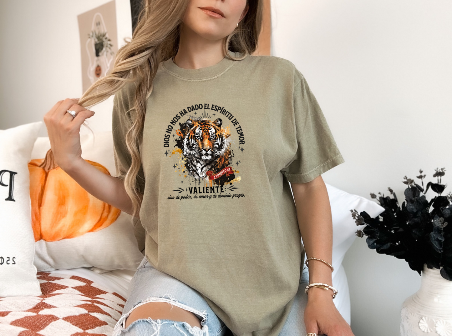 Dios no nos ha dado el espiritu de temor ! T-Shirt