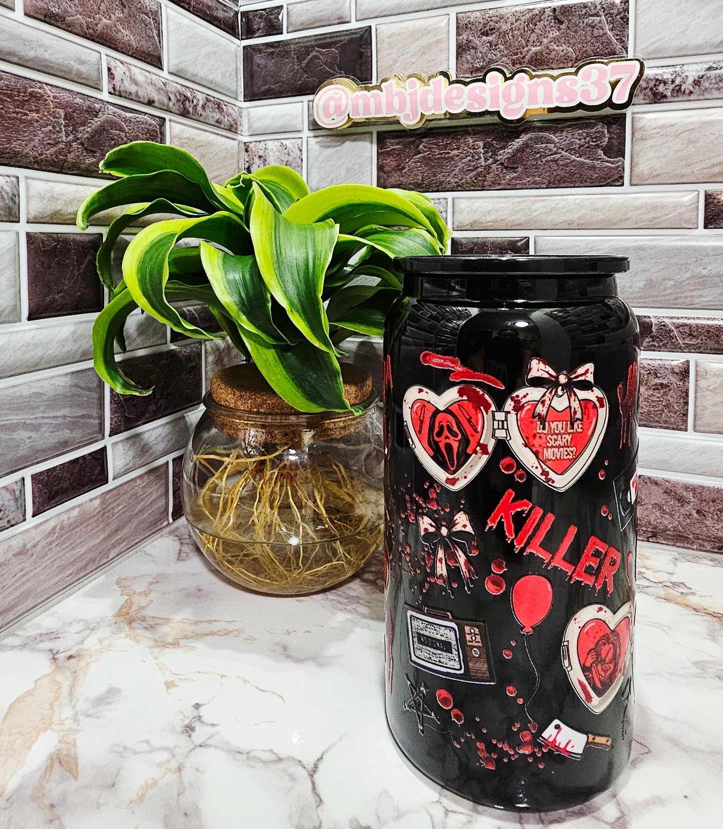 16 oz. Killer Movie Stainless Steel Can