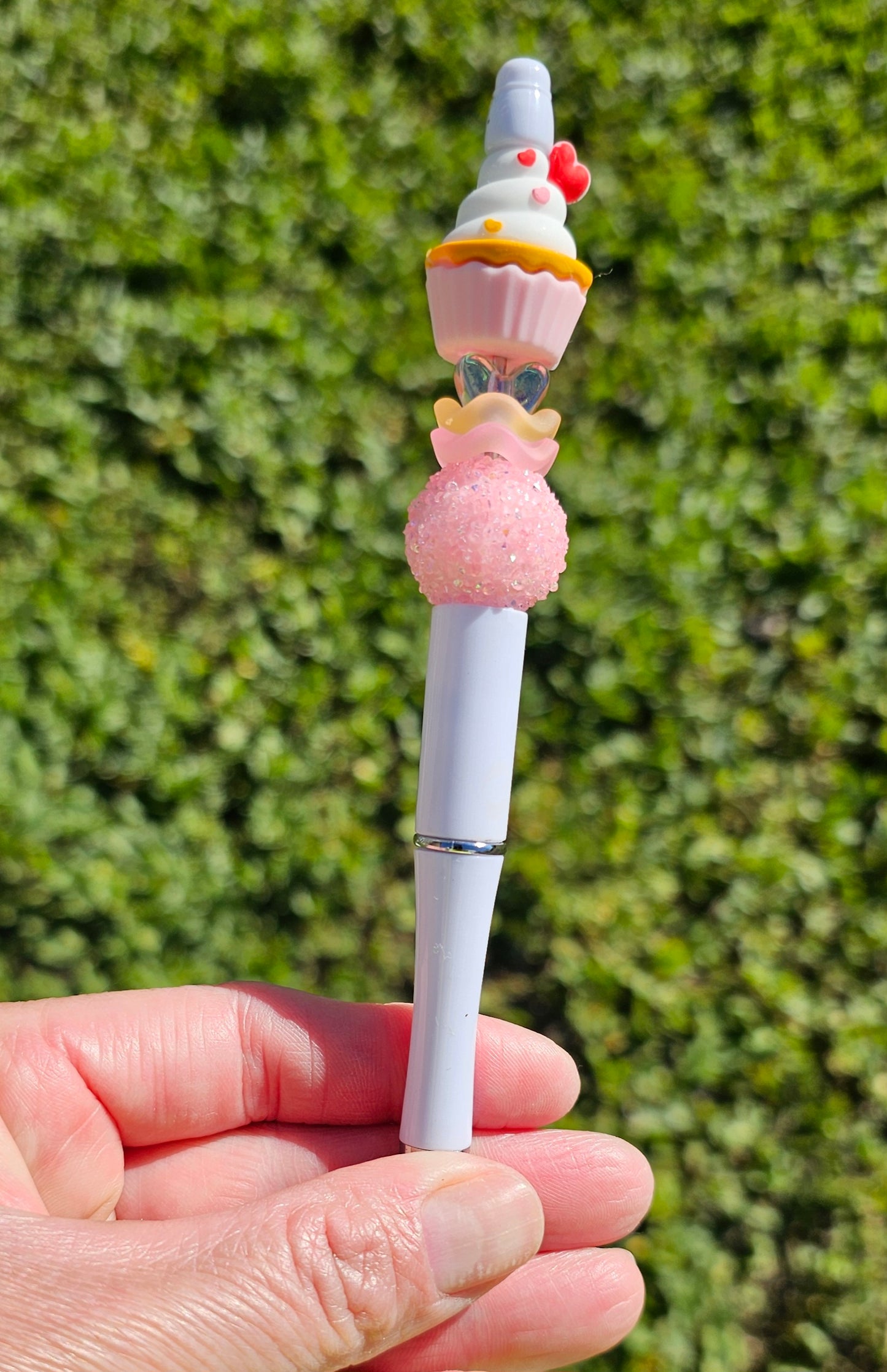 Cupcake Beaded Pen
