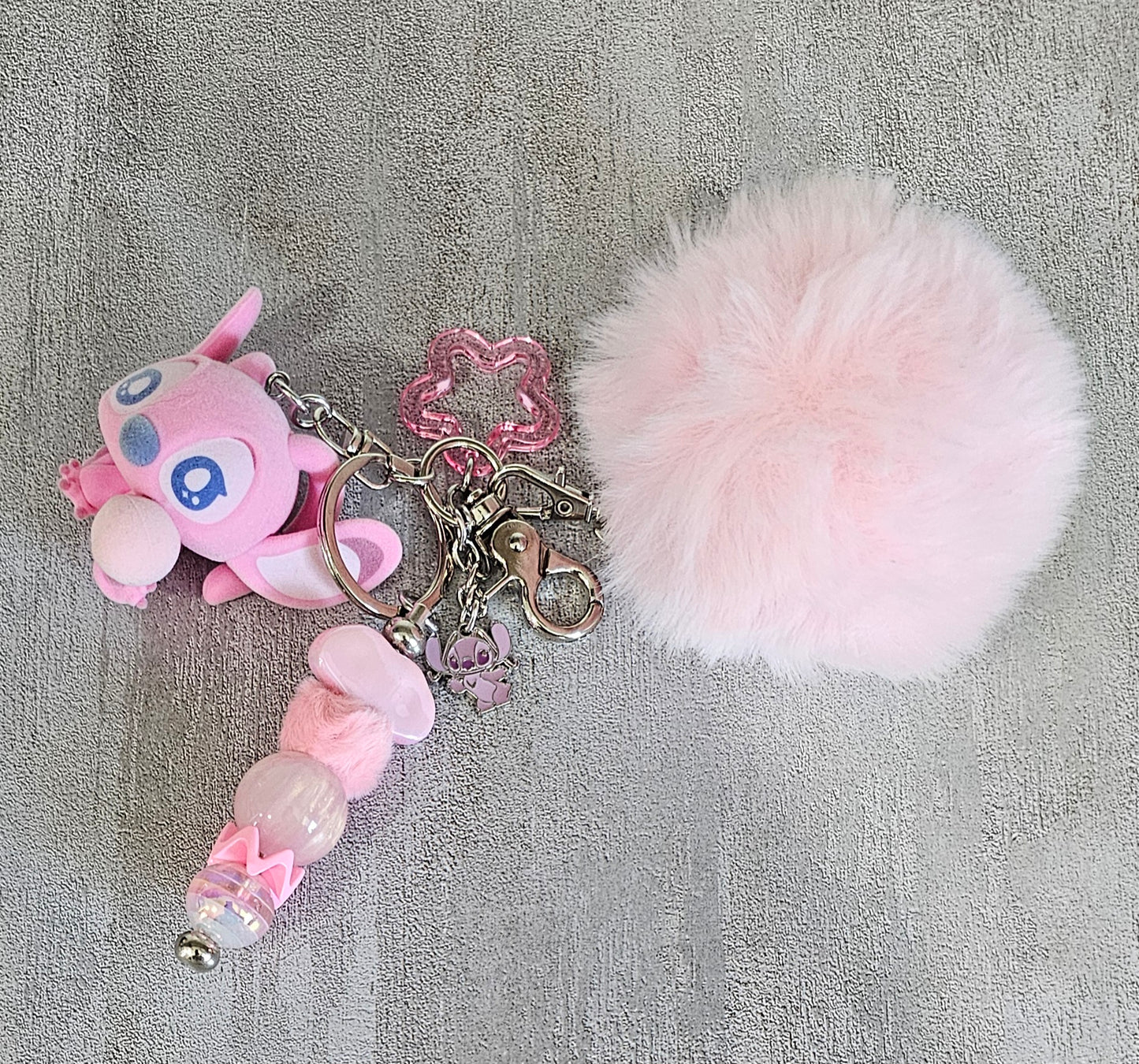 Angel Beaded Keychain