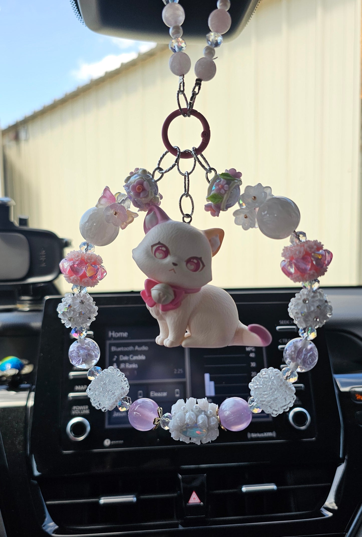 Cute Cat Car Charm