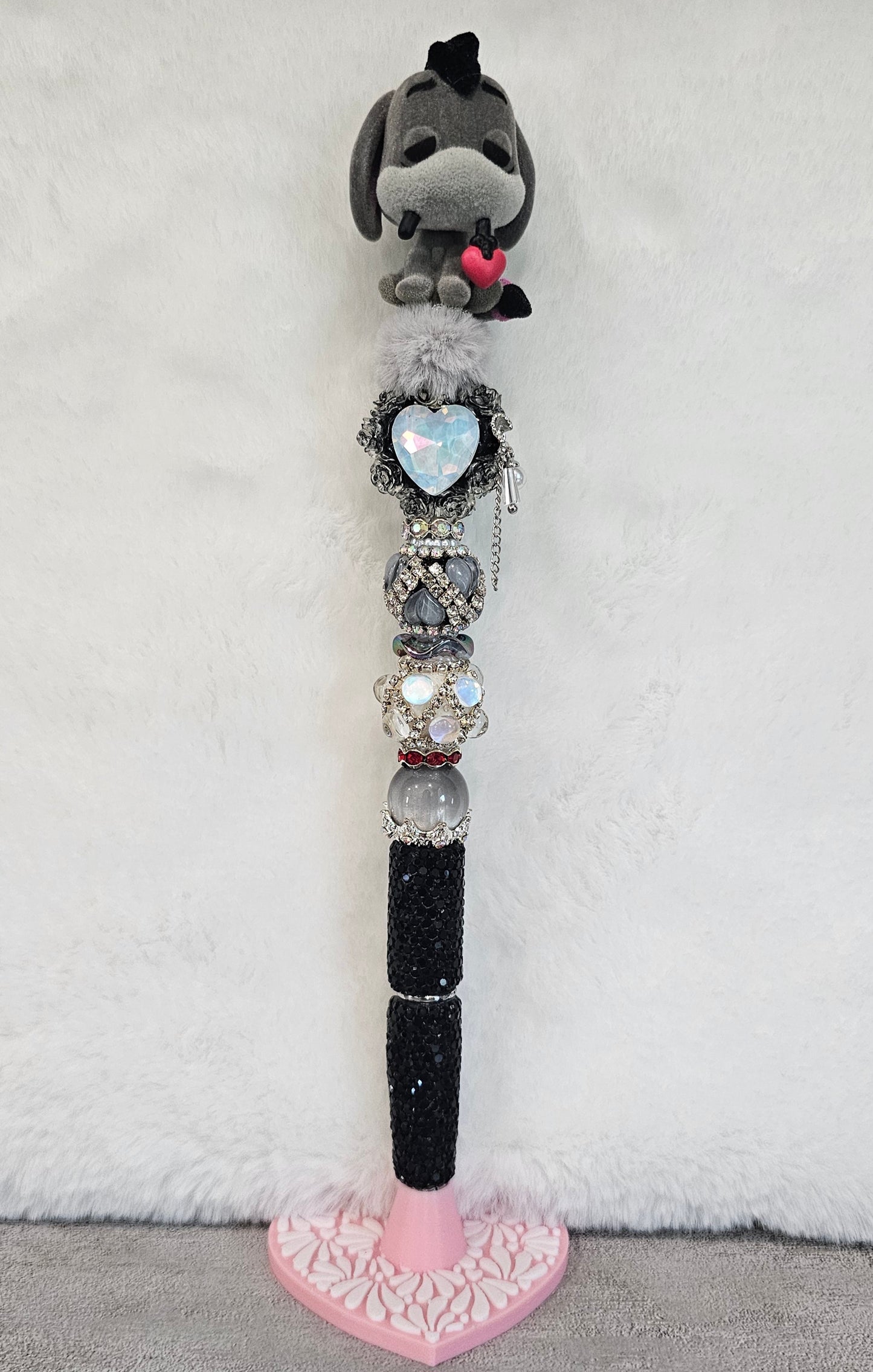 Cute Eeyore Beaded Pen