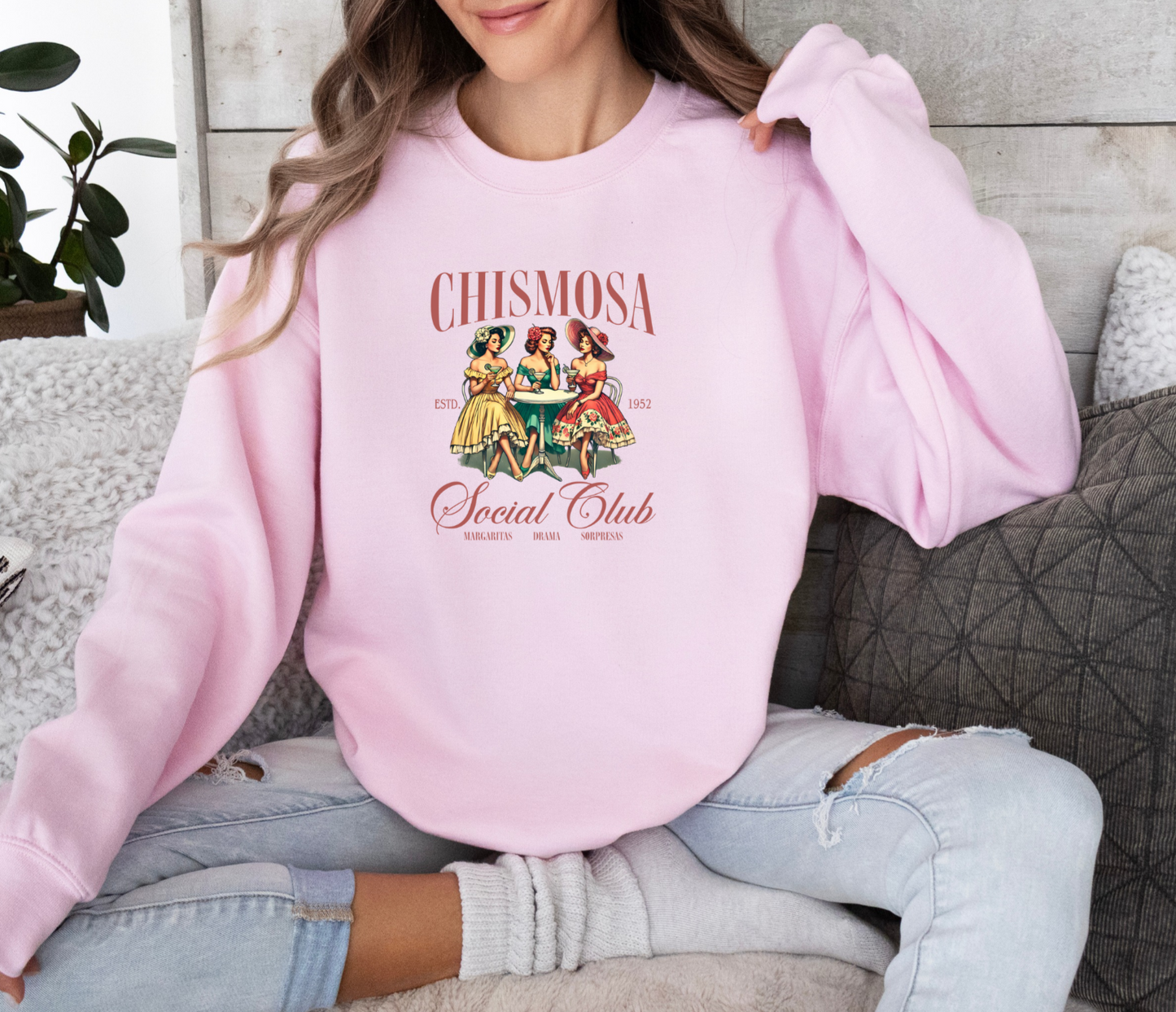 Chismosa Social Club Crewneck Sweatshirt