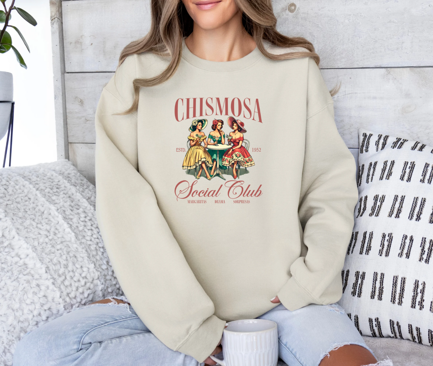 Chismosa Social Club Crewneck Sweatshirt