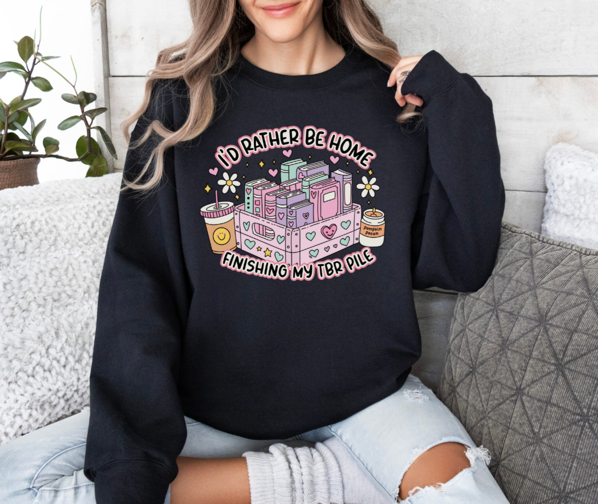 Rather be Home Crewneck Sweatshirt