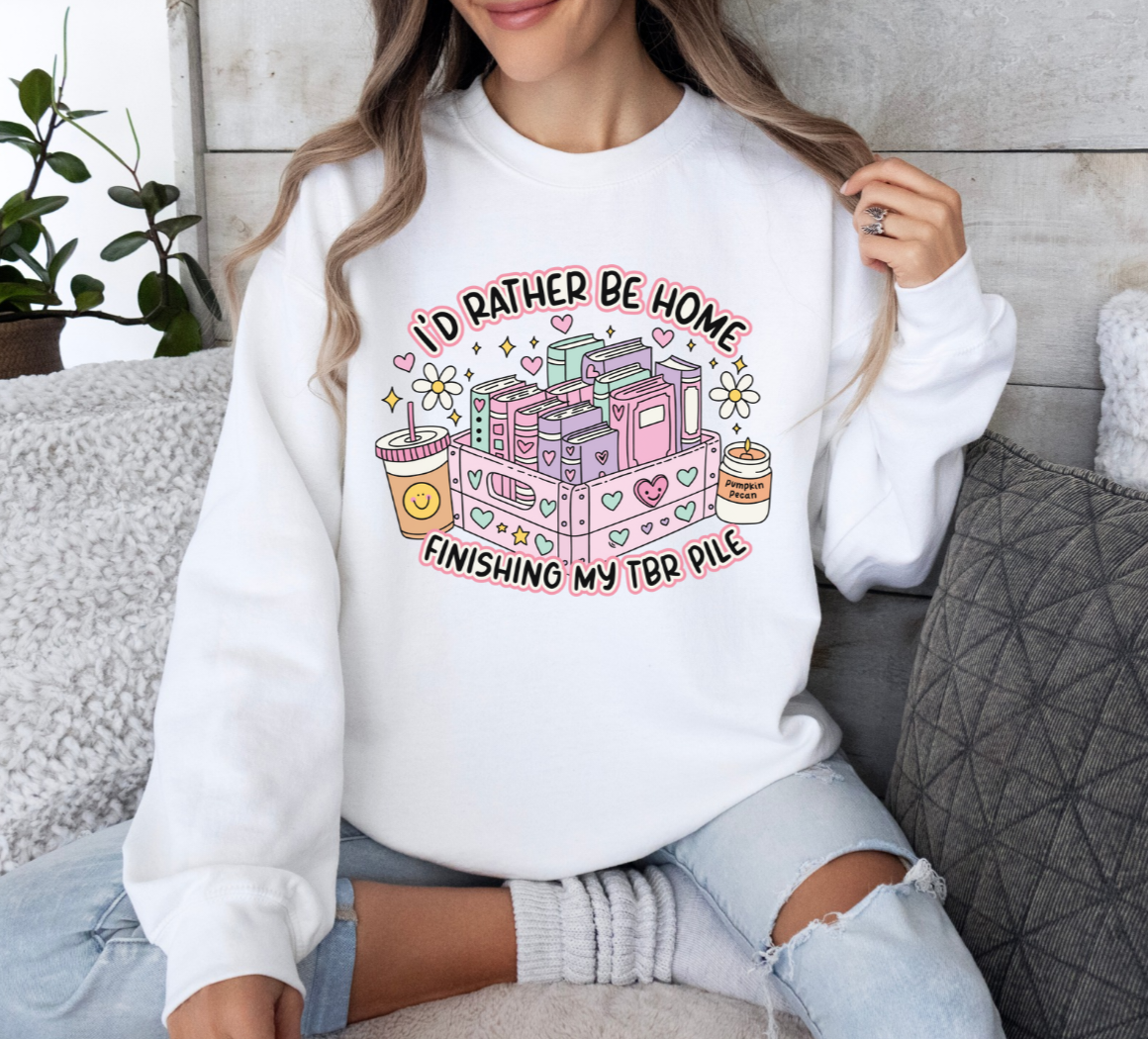 Rather be Home Crewneck Sweatshirt