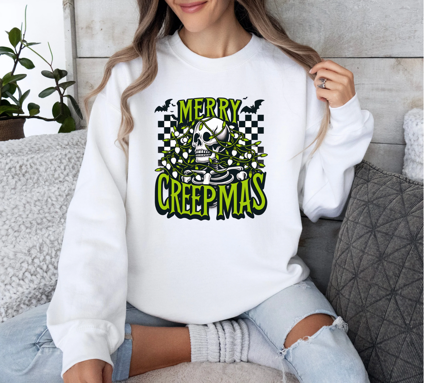 Merry Creepmas Crewneck Sweatshirt