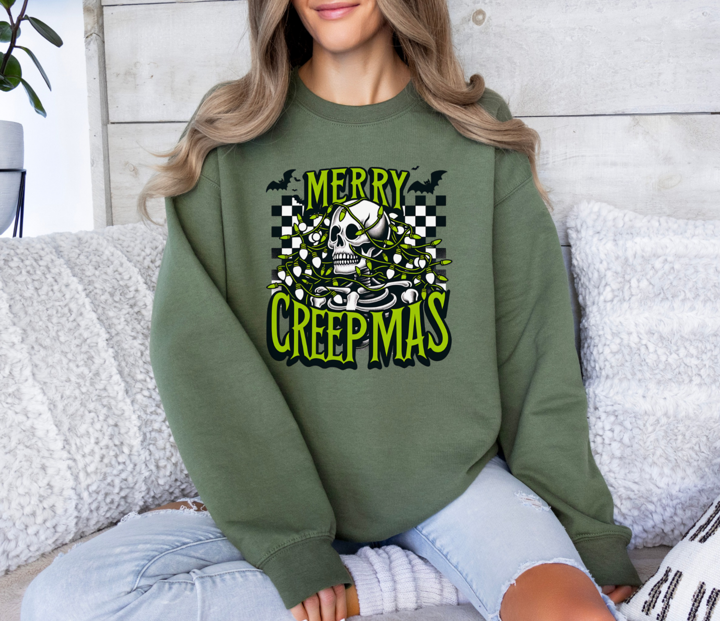 Merry Creepmas Crewneck Sweatshirt