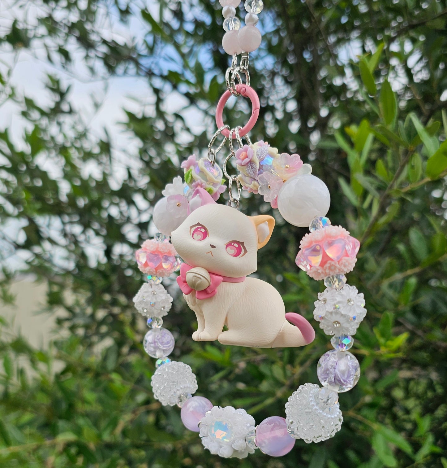 Cute Cat Car Charm