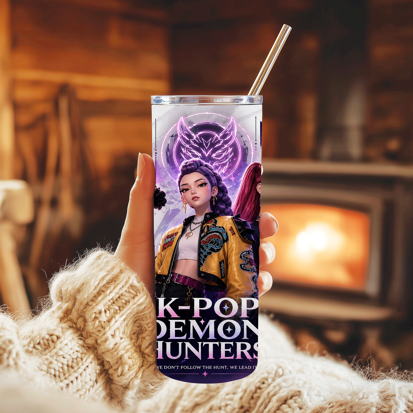 K-Pop Demon Hunter 20oz Skinny Tumbler