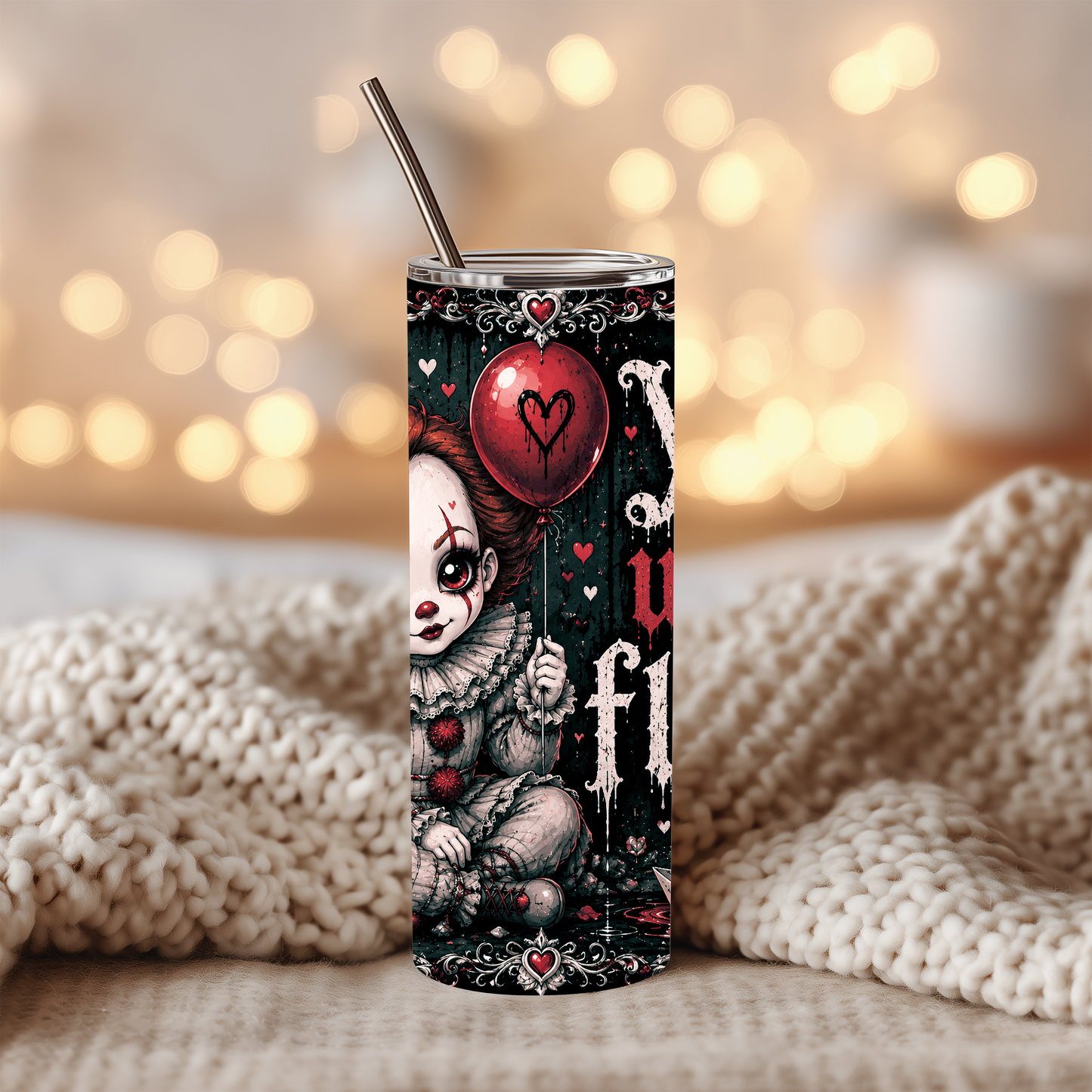 You Will Float 20oz Skinny Tumbler
