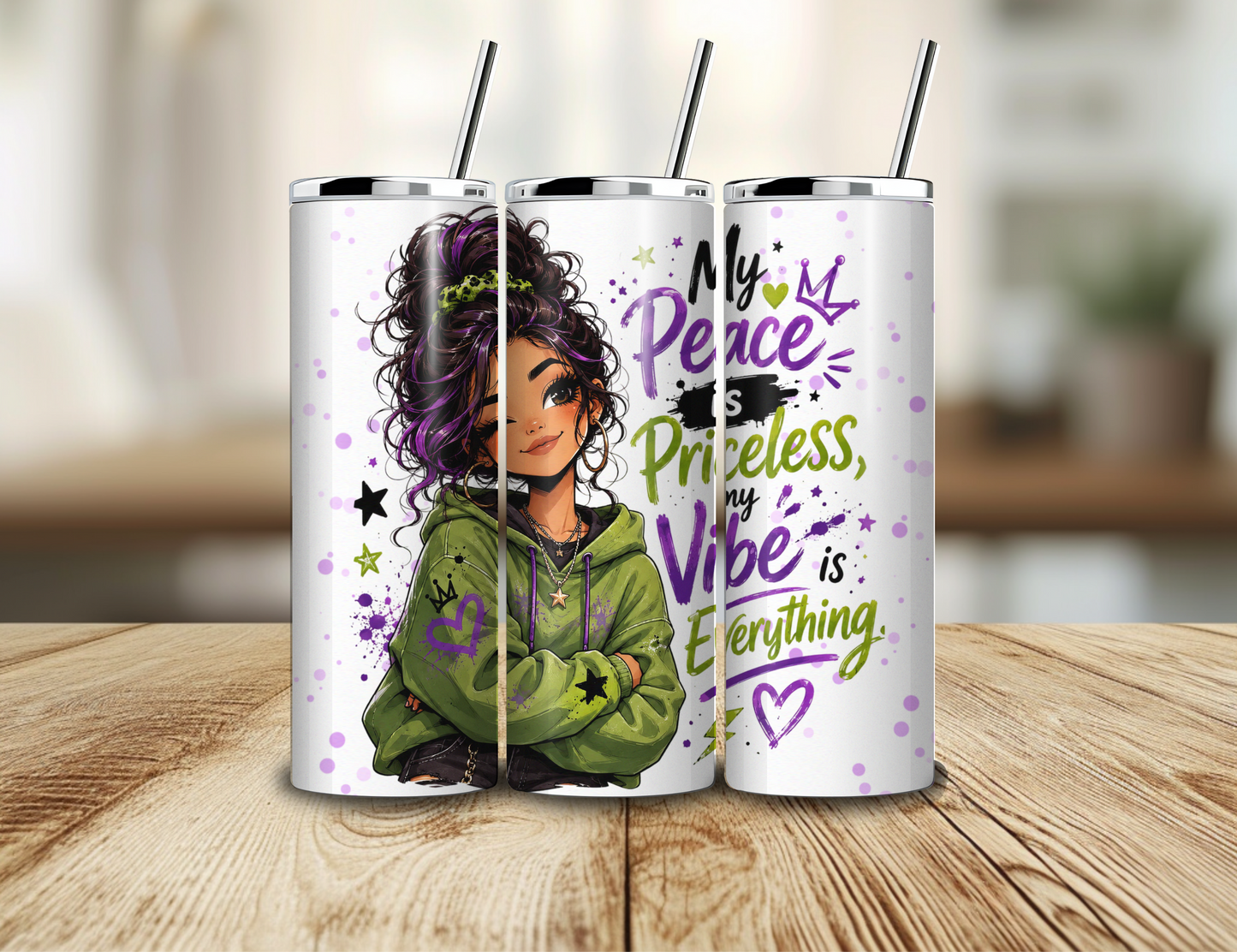 My Peace is Priceless 20oz Skinny Tumbler