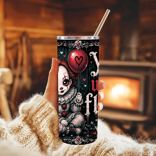 You Will Float 20oz Skinny Tumbler