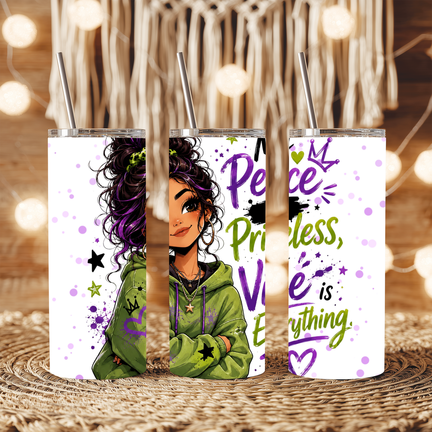 My Peace is Priceless 20oz Skinny Tumbler