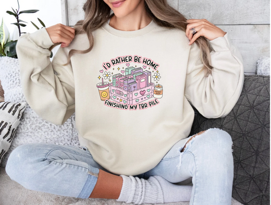 Rather be Home Crewneck Sweatshirt