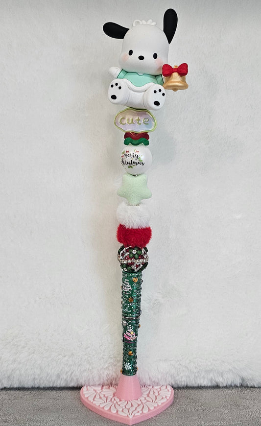 Pochacco  Christmas Beaded Pen