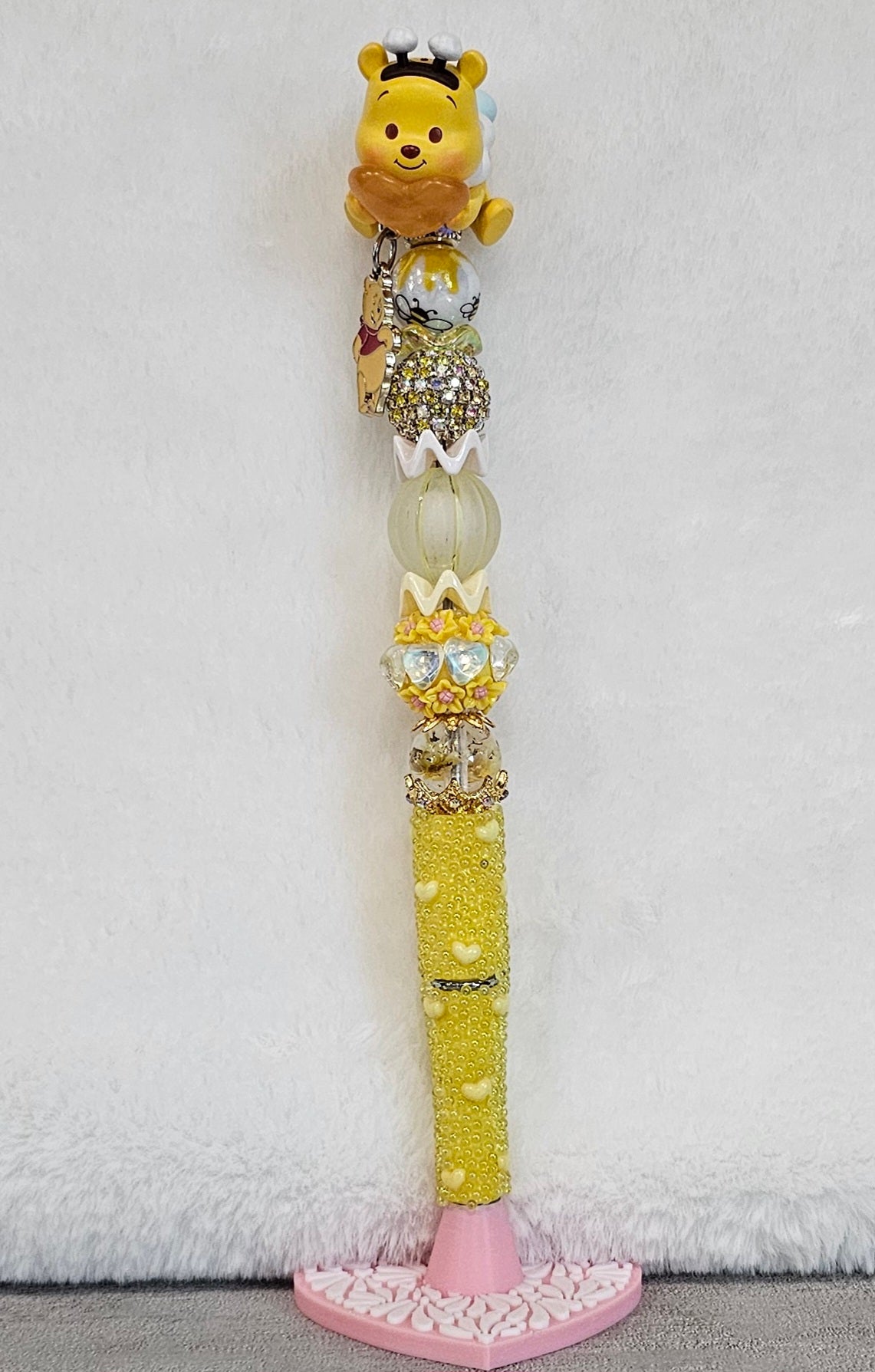 Winnie Pooh Beaded Pen