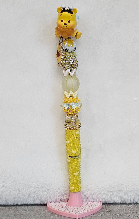 Winnie Pooh Beaded Pen