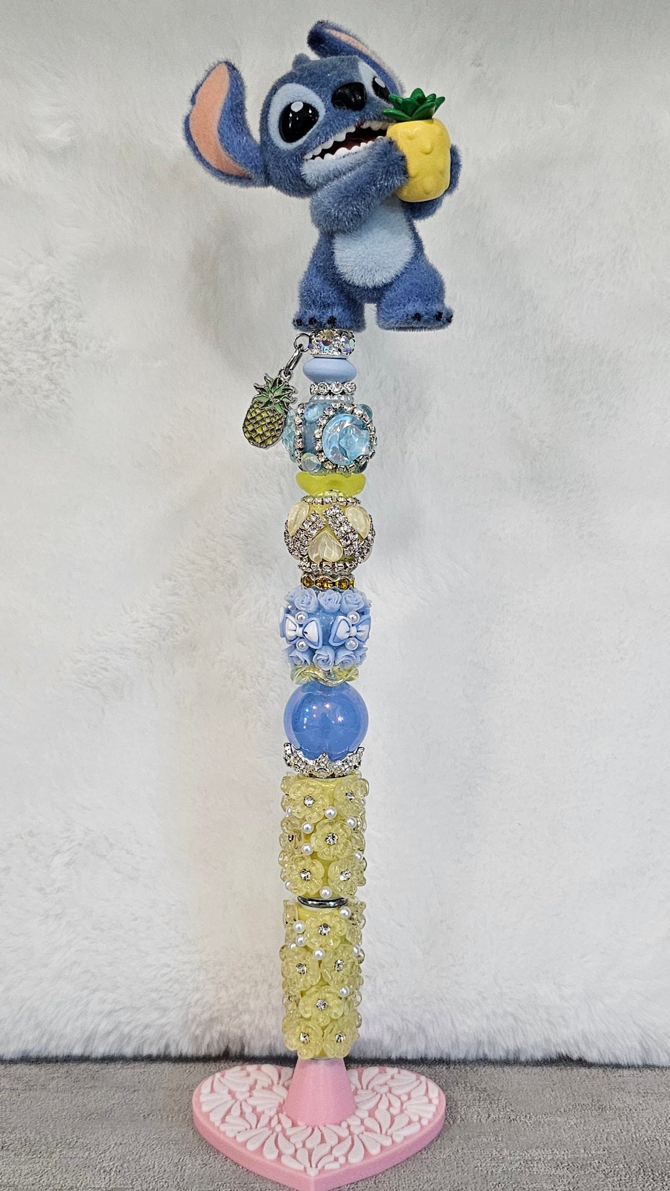 Stitch with Pineapple Beaded Pen