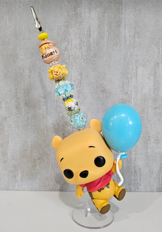 Beaded Photo Holder (Winnie the Pooh)